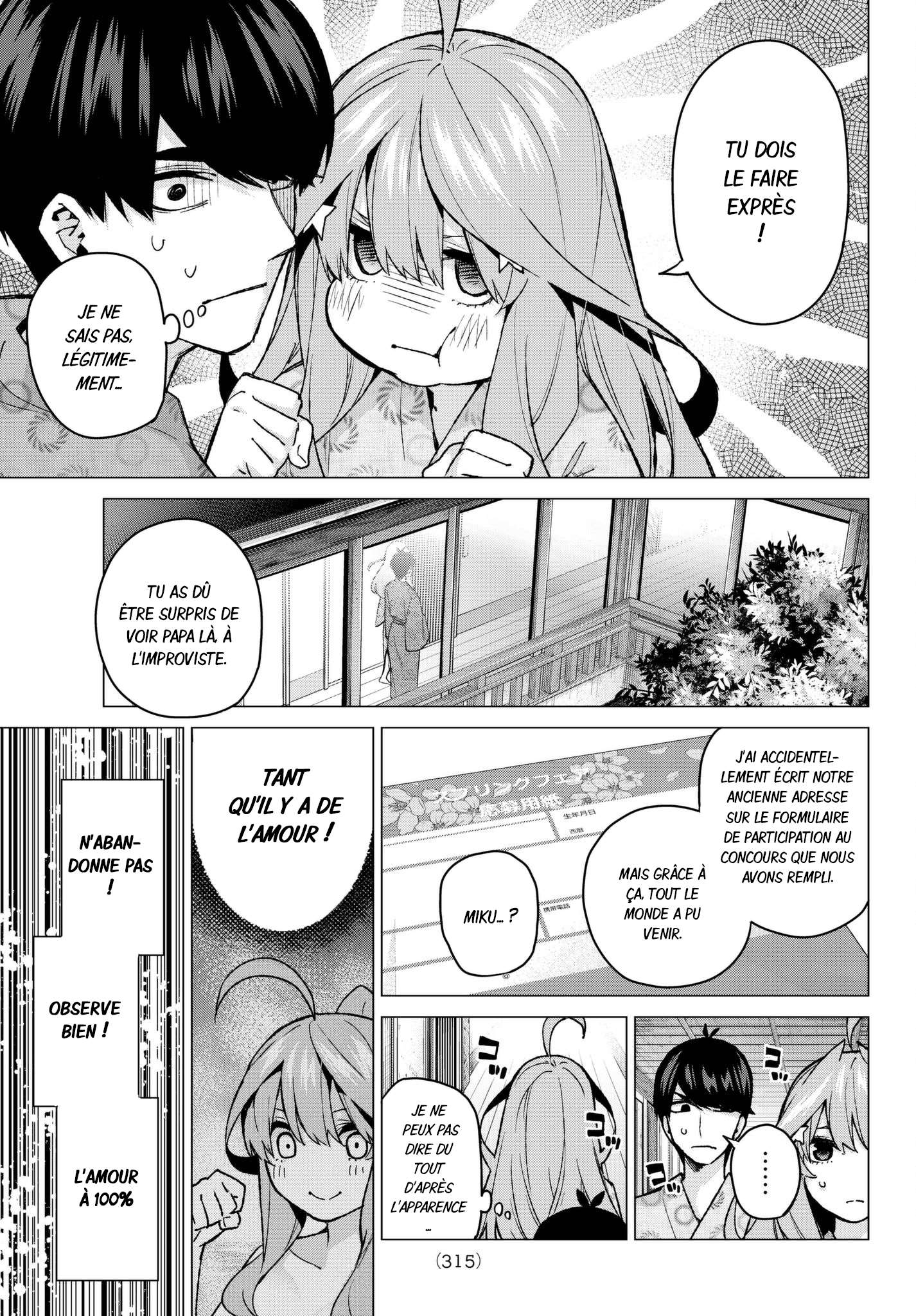  Go-Toubun no Hanayome - Chapitre 64 - 13