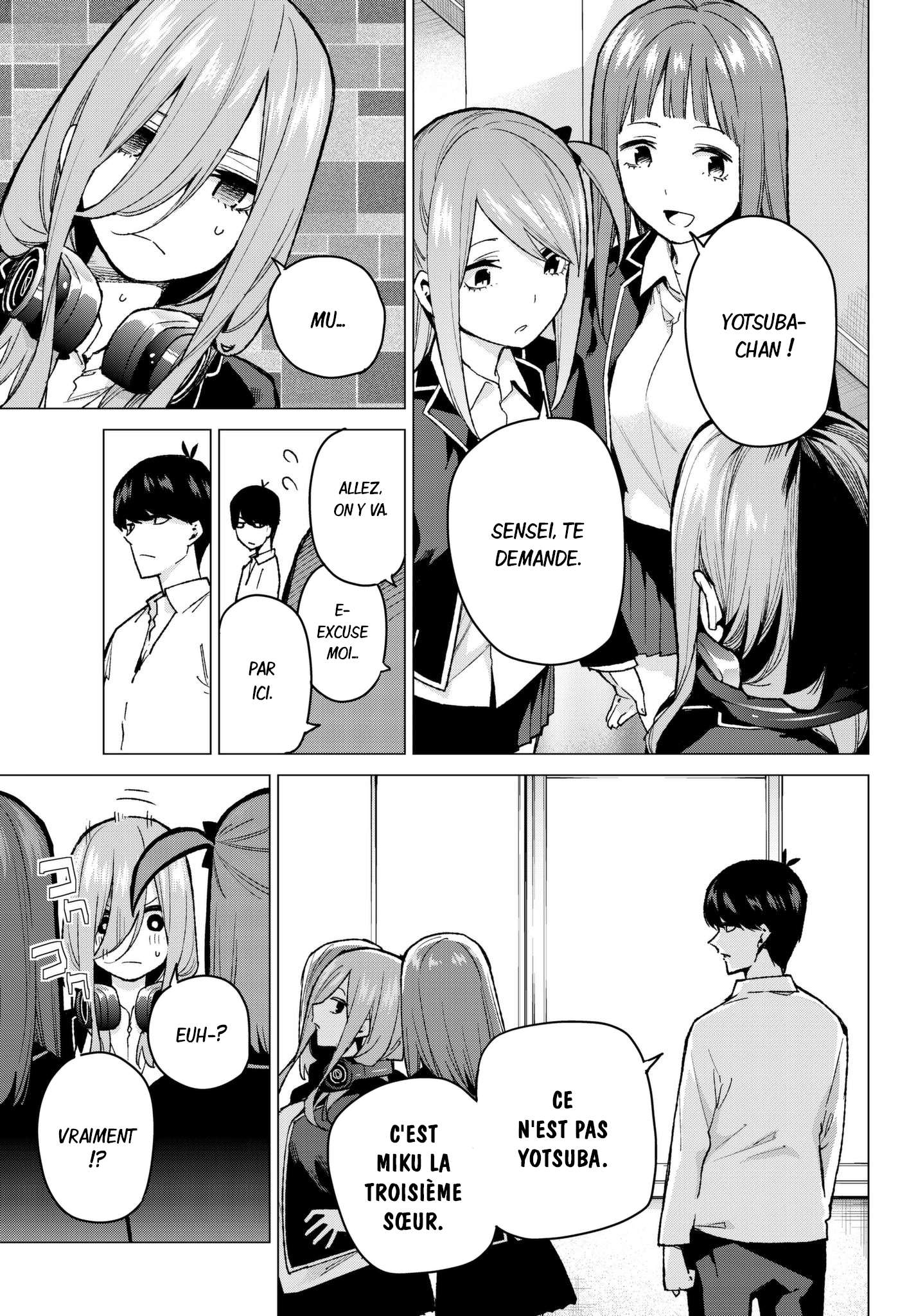  Go-Toubun no Hanayome - Chapitre 70 - 15