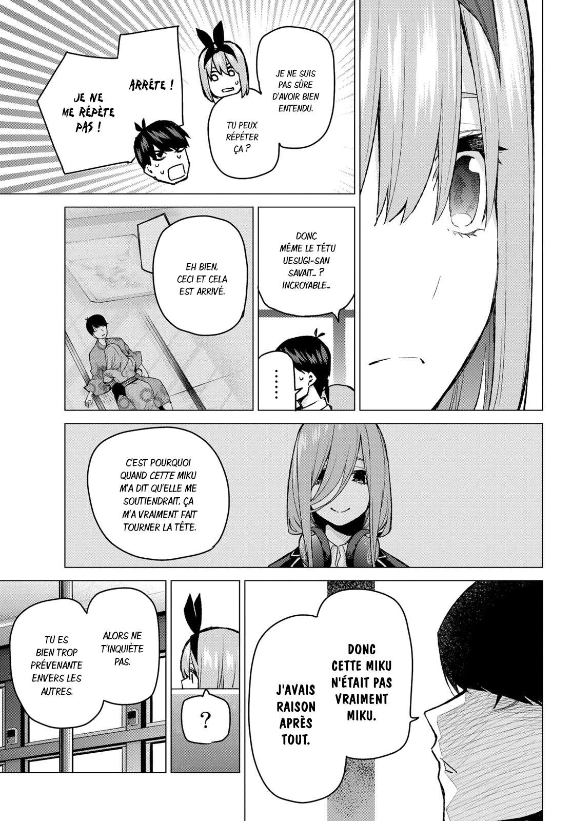  Go-Toubun no Hanayome - Chapitre 81 - 9