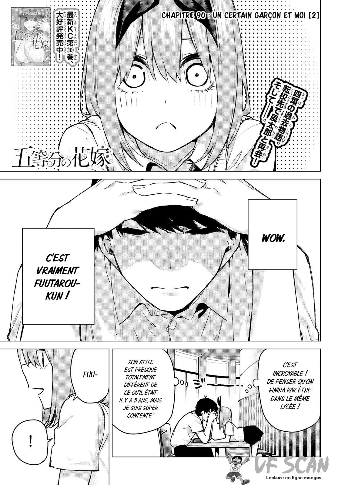  Go-Toubun no Hanayome - Chapitre 90 - 1