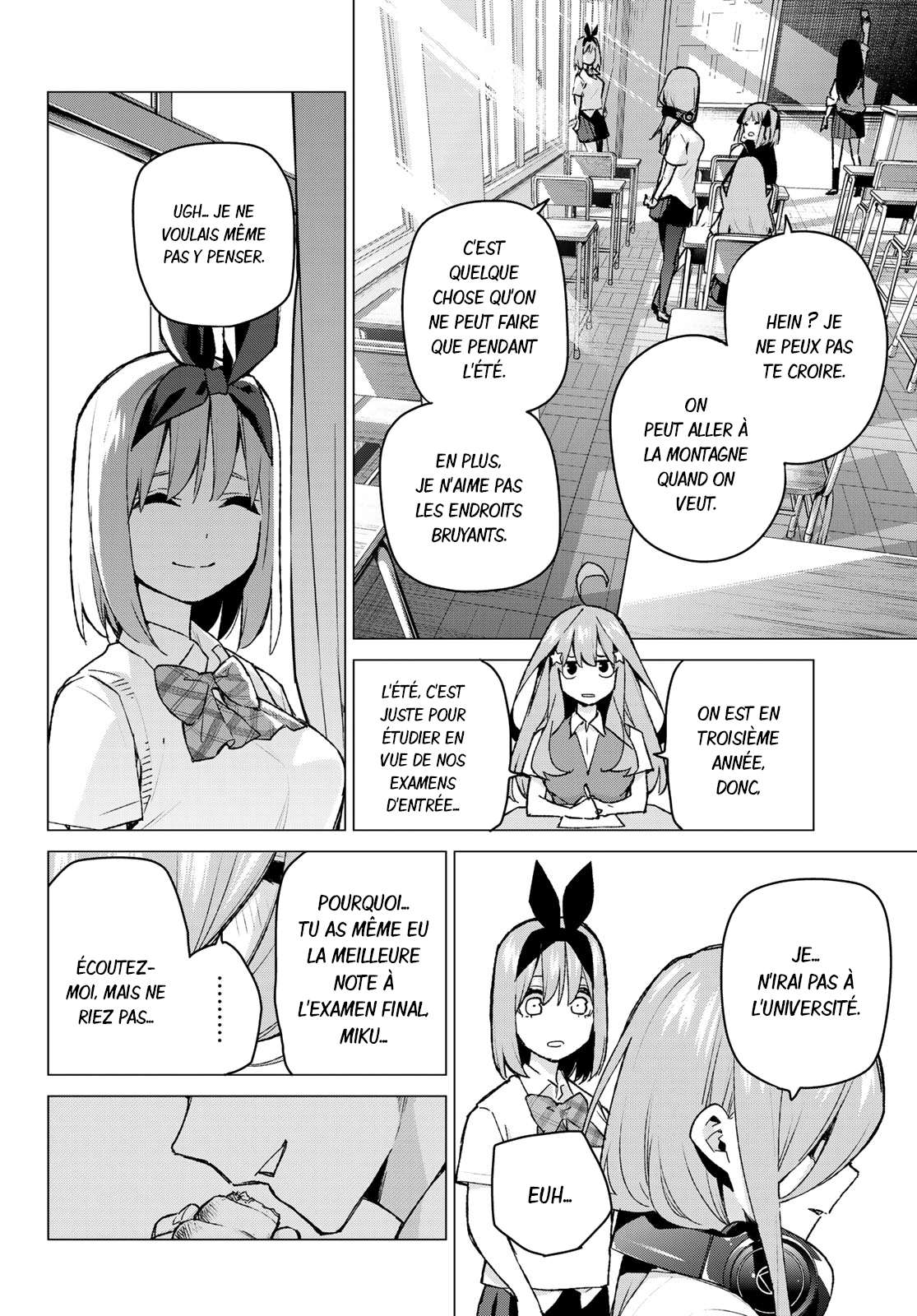  Go-Toubun no Hanayome - Chapitre 90 - 14