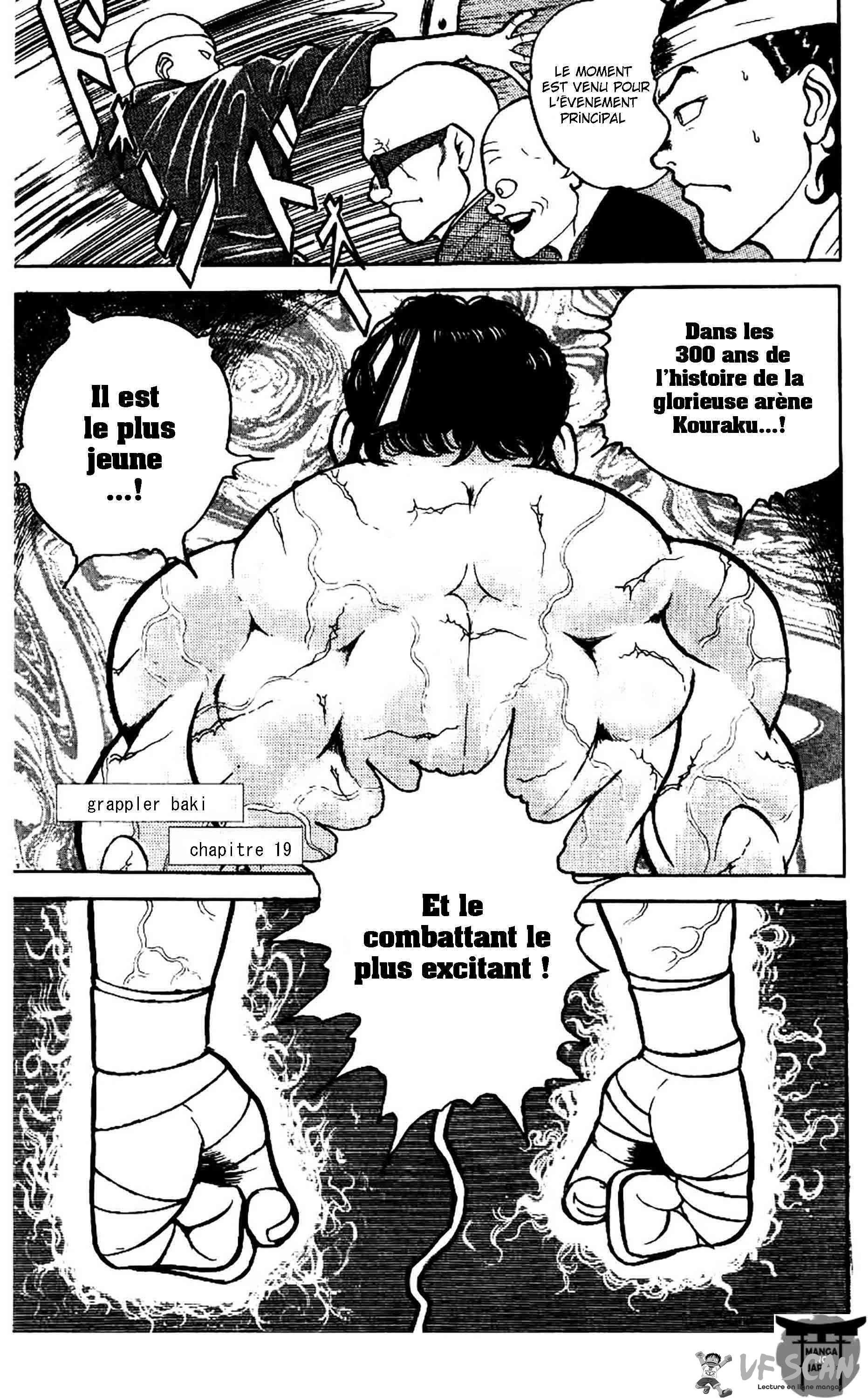  Grappler Baki - Chapitre 19 - 1