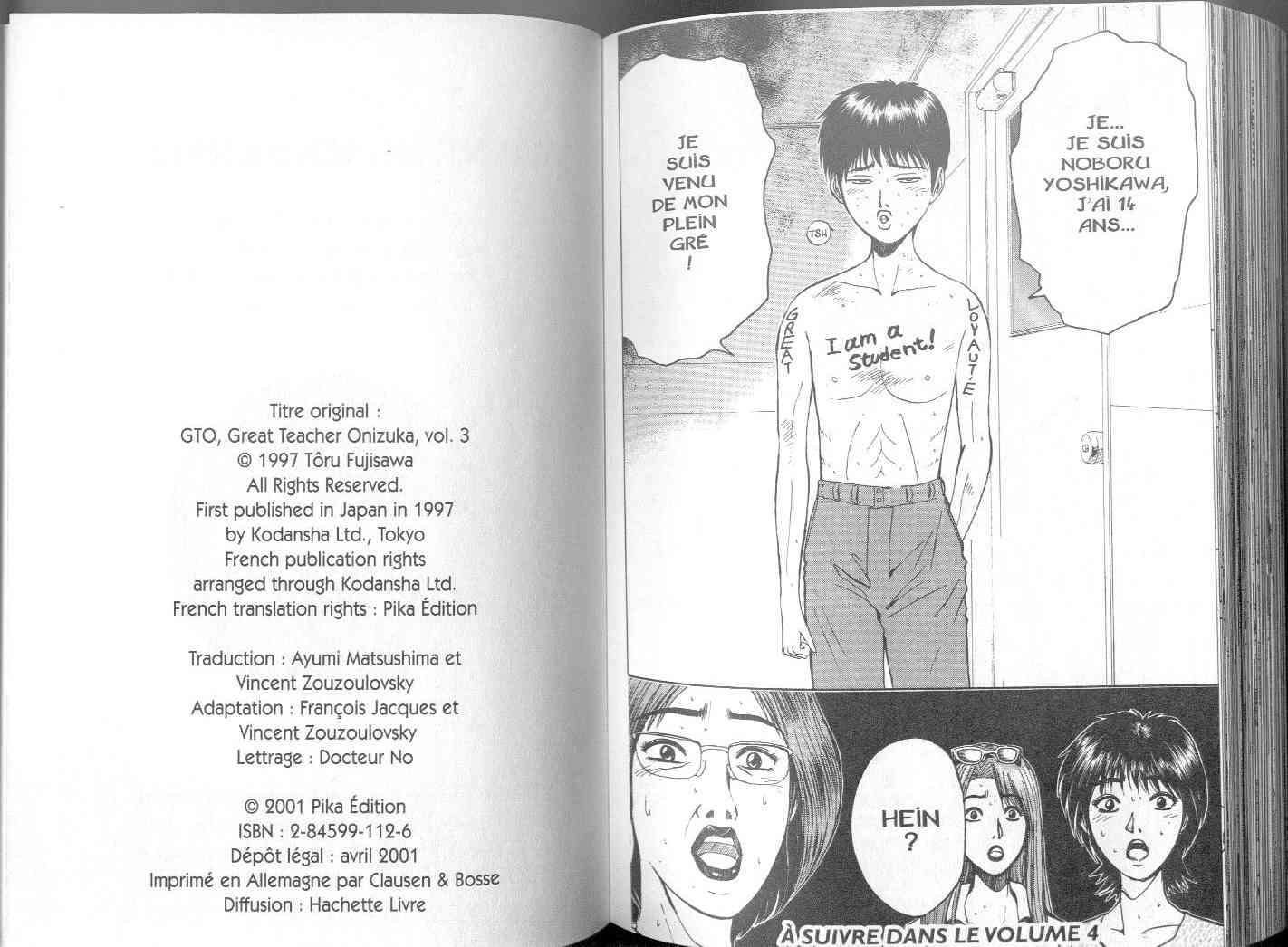  GTO – Great Teacher Onizuka - Chapitre 7 - 96