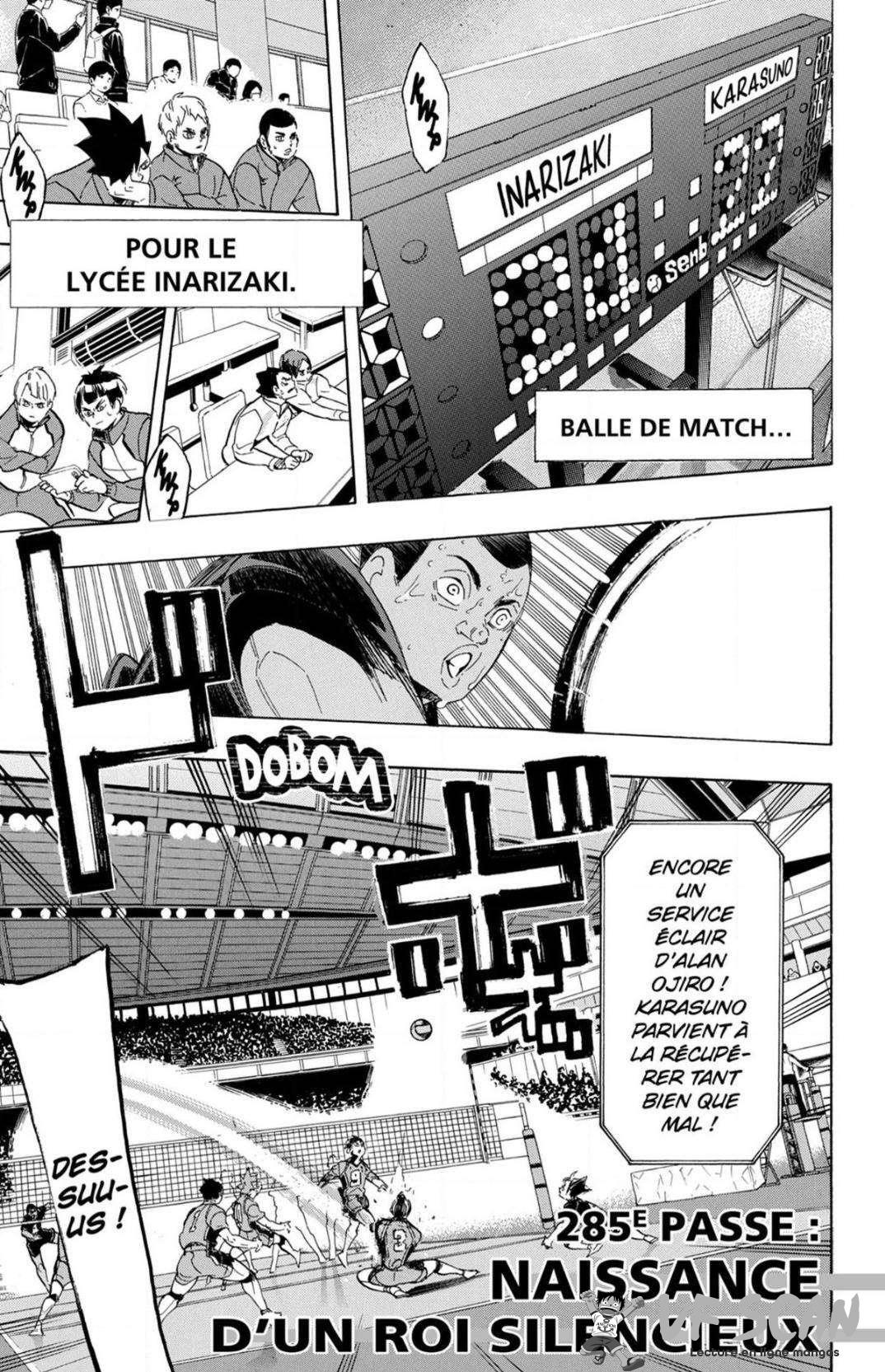  Haikyuu - Chapitre 285 - 1