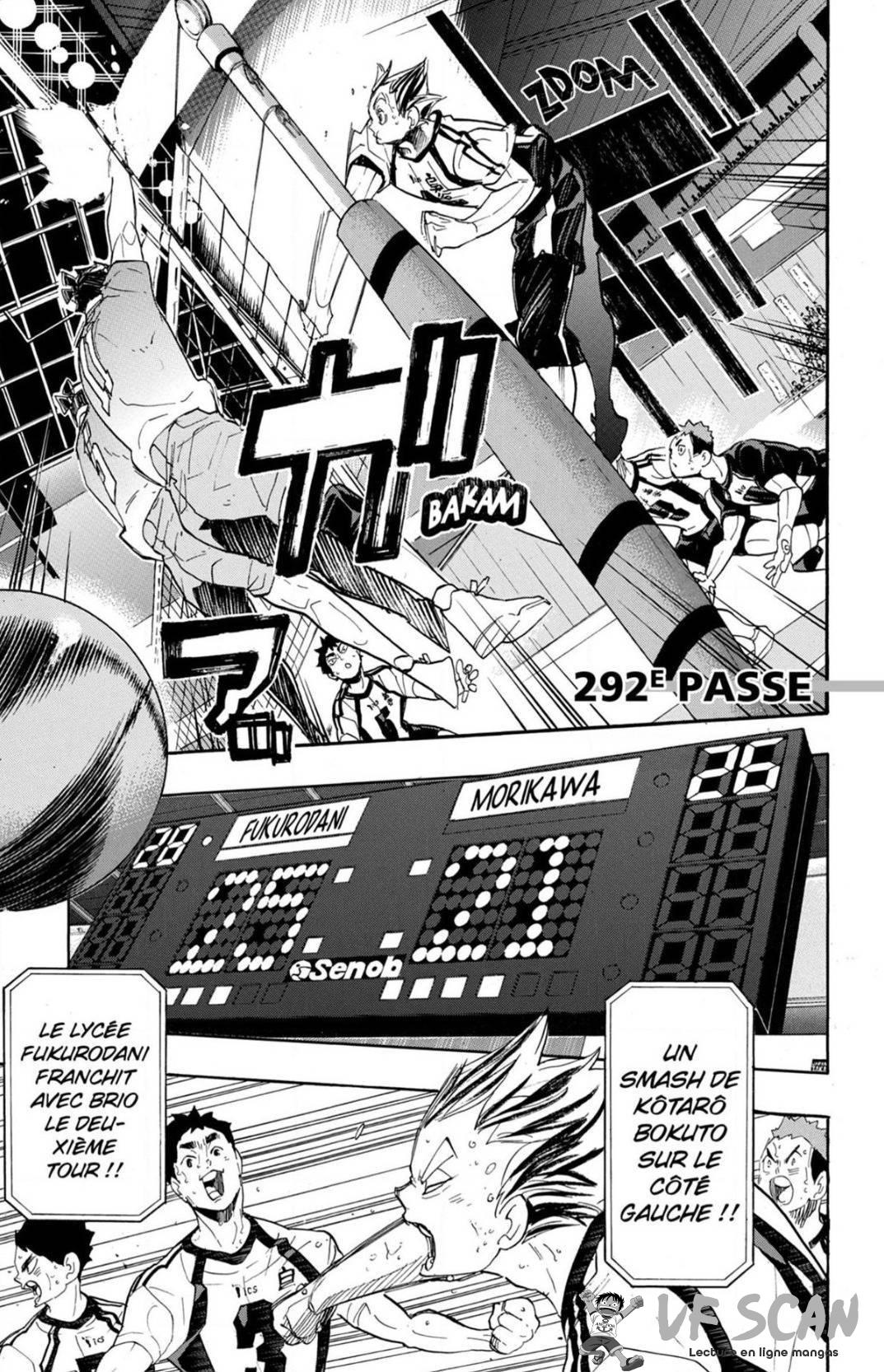  Haikyuu - Chapitre 292 - 1