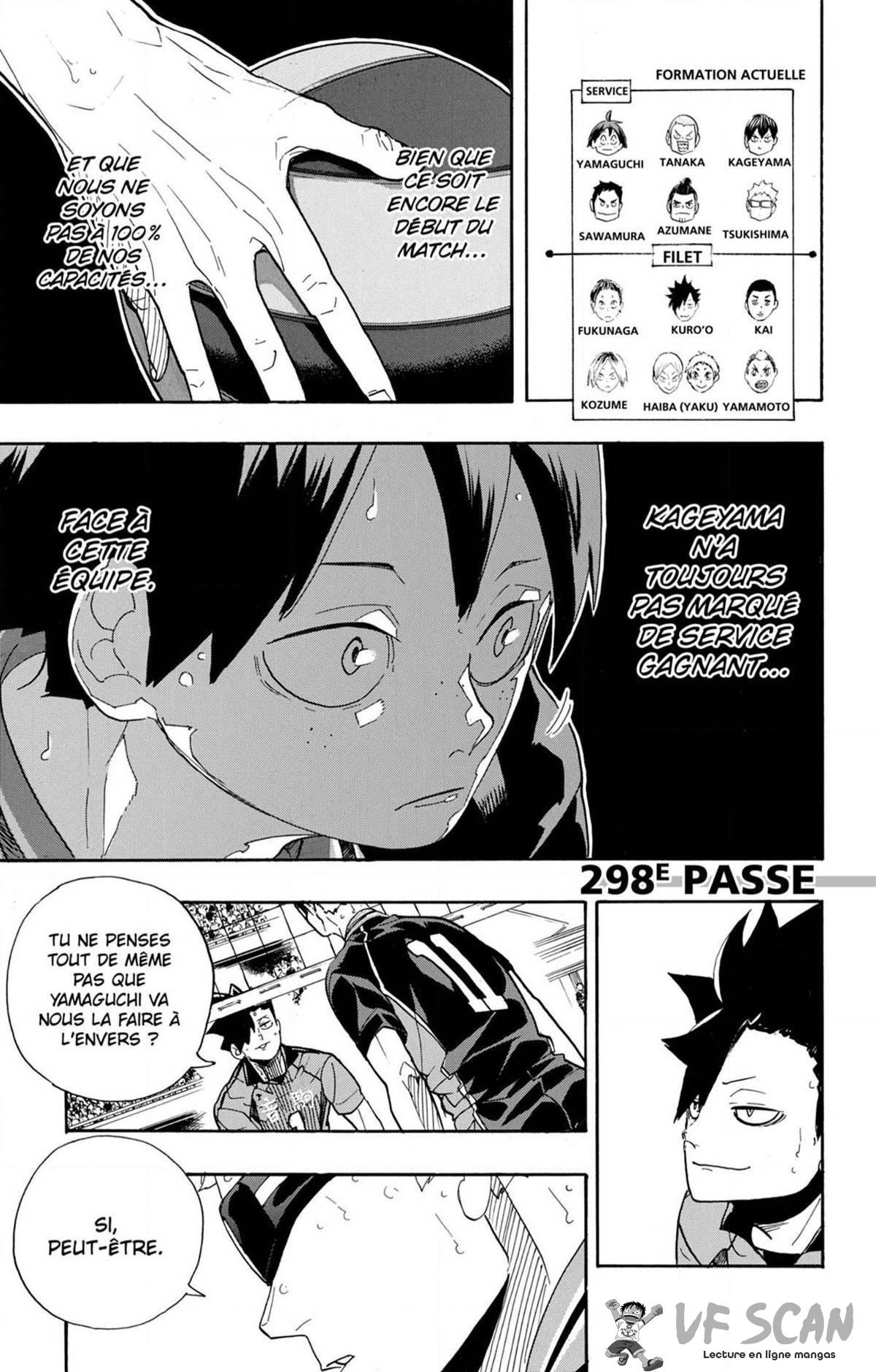  Haikyuu - Chapitre 298 - 1