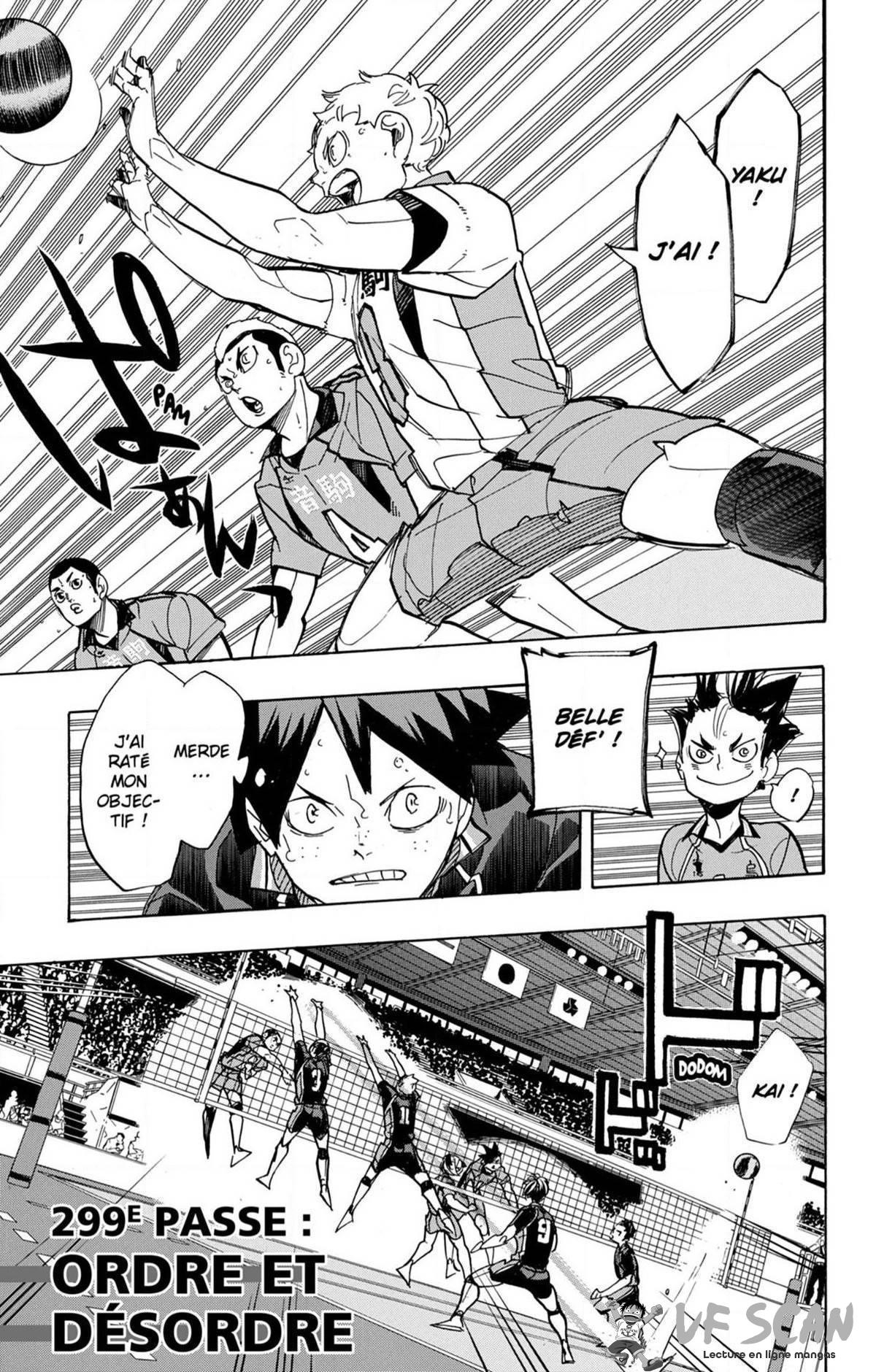  Haikyuu - Chapitre 299 - 1