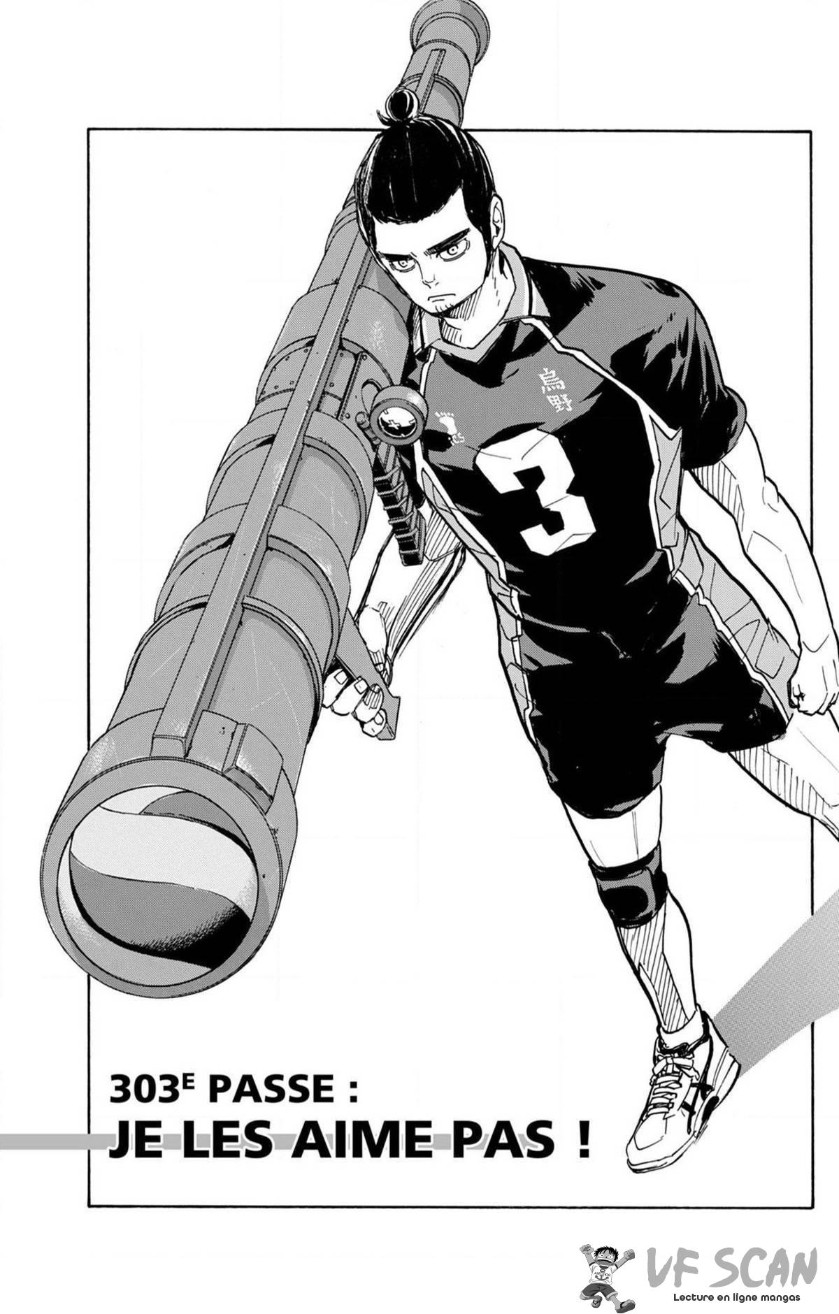  Haikyuu - Chapitre 303 - 1