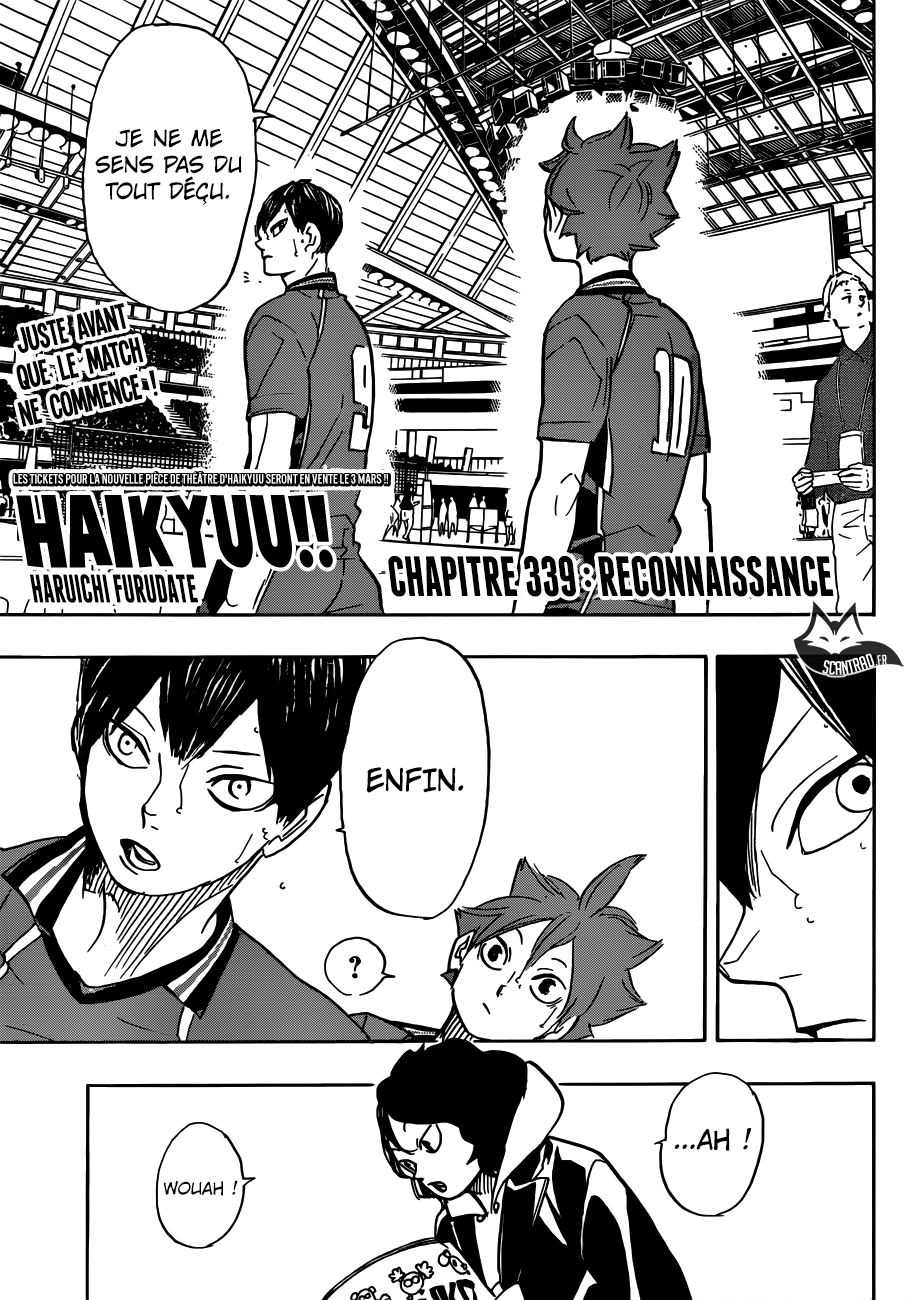  Haikyuu - Chapitre 339 - 1