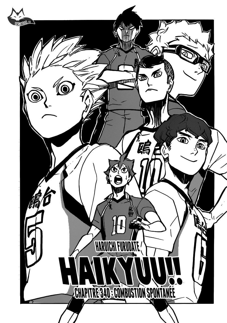  Haikyuu - Chapitre 340 - 1