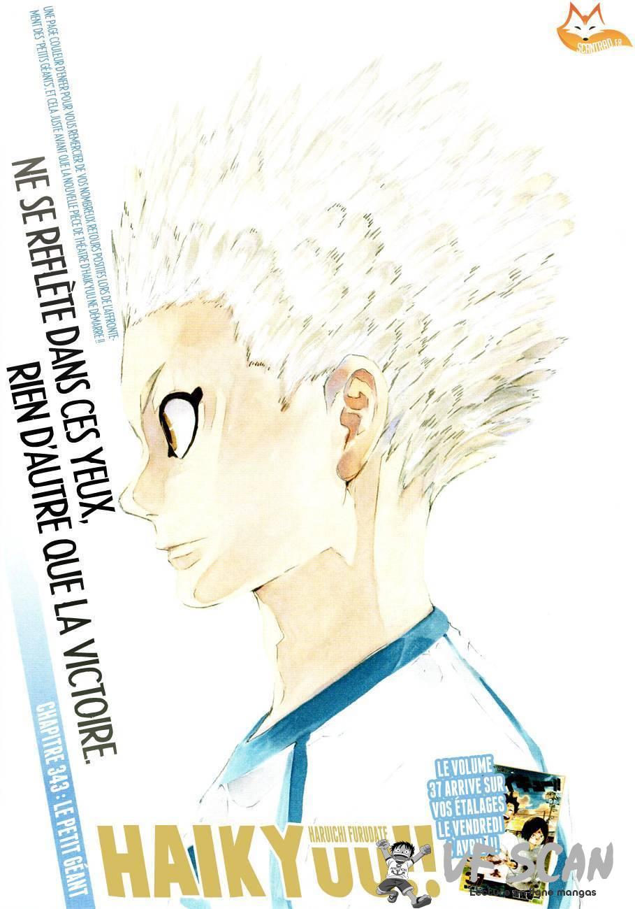  Haikyuu - Chapitre 343 - 1