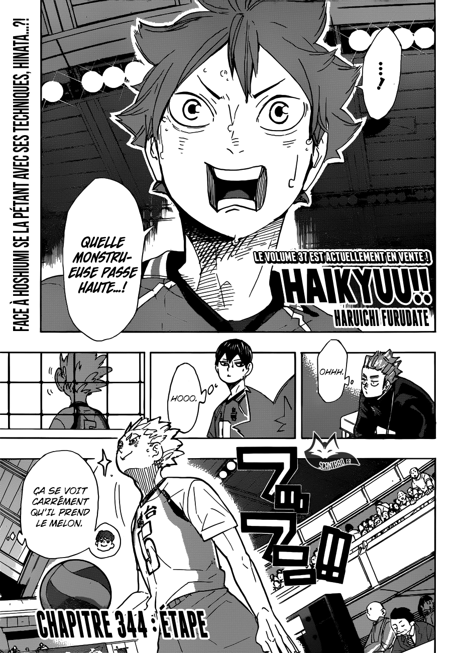  Haikyuu - Chapitre 344 - 1