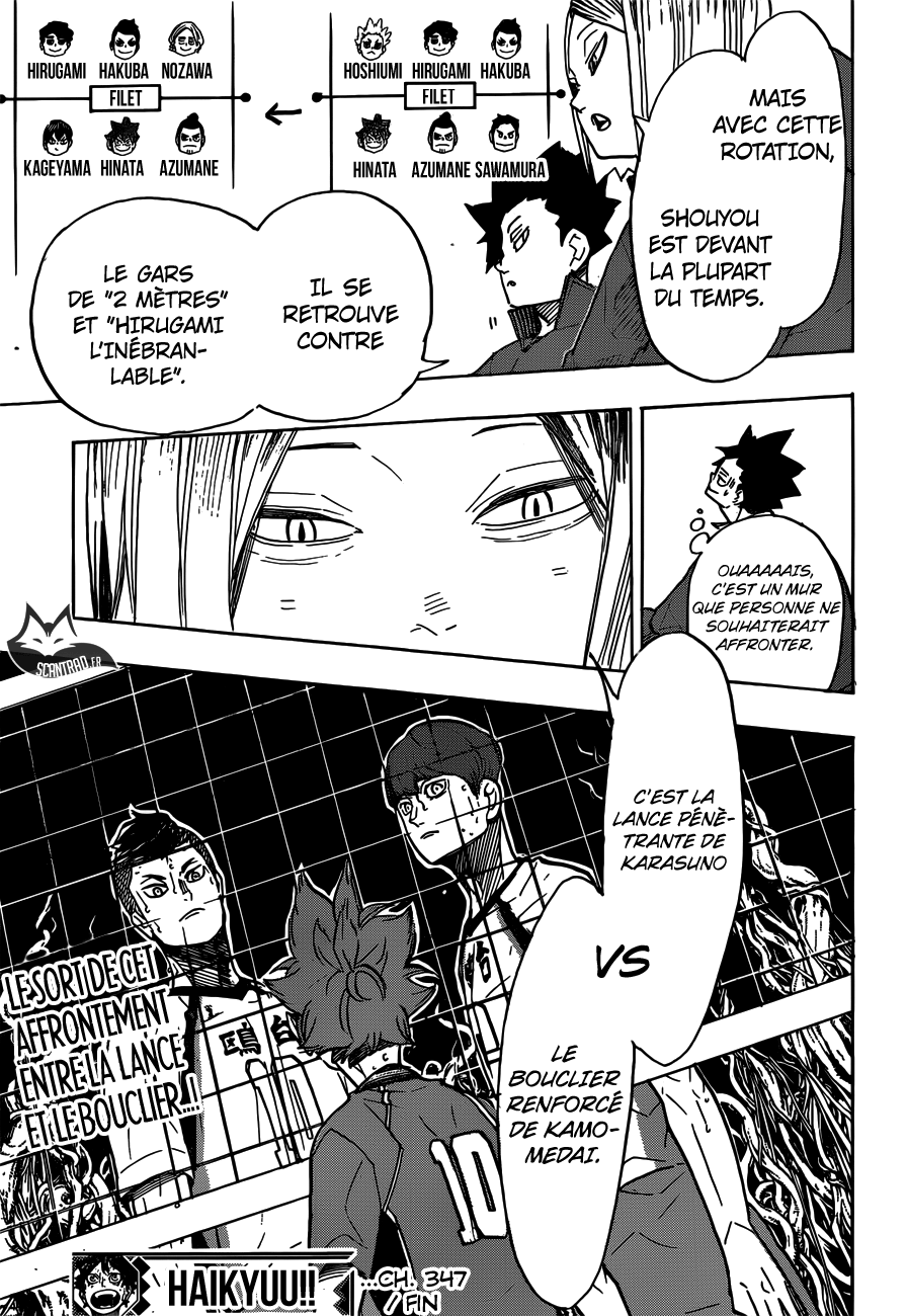  Haikyuu - Chapitre 347 - 17