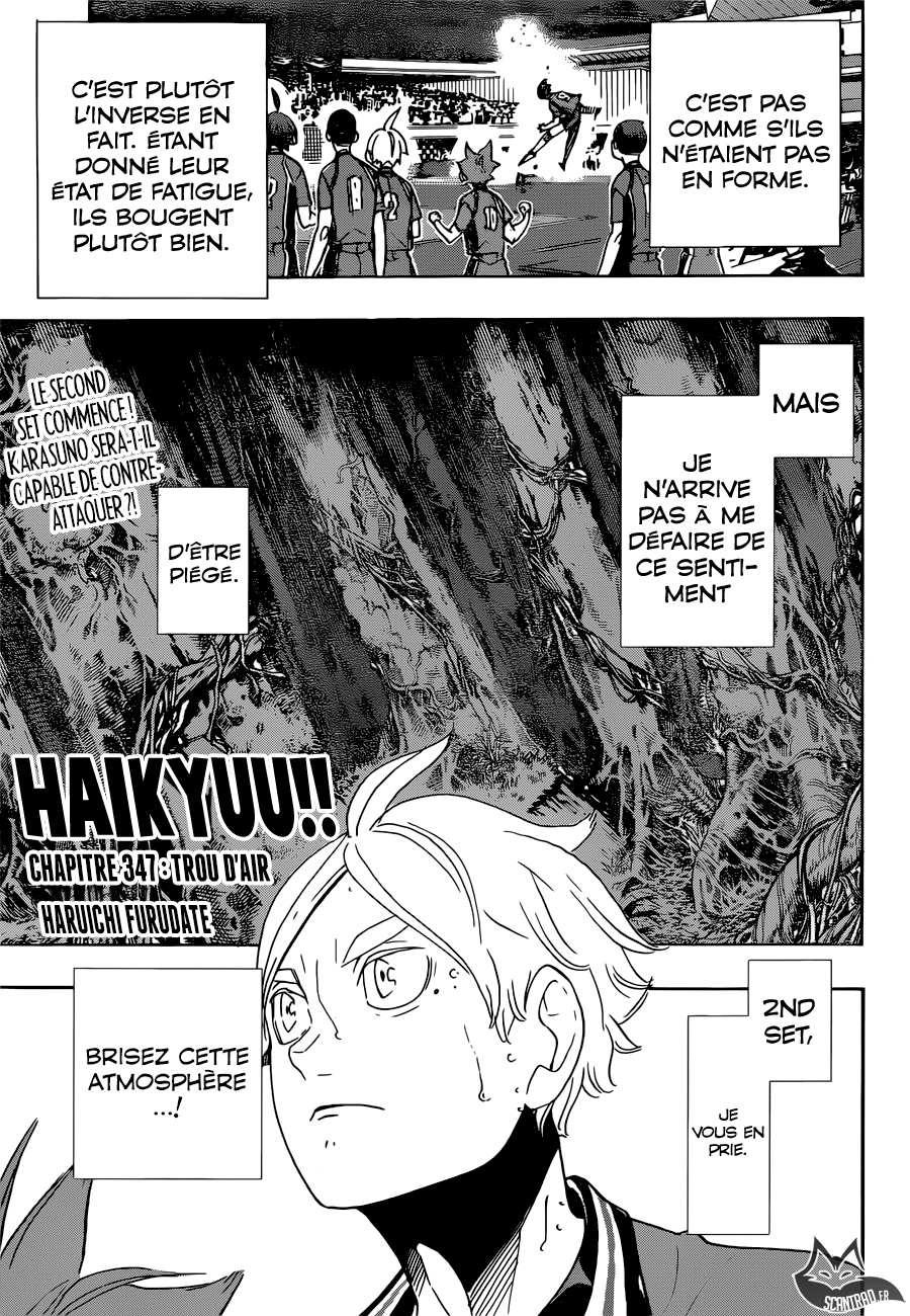  Haikyuu - Chapitre 347 - 1