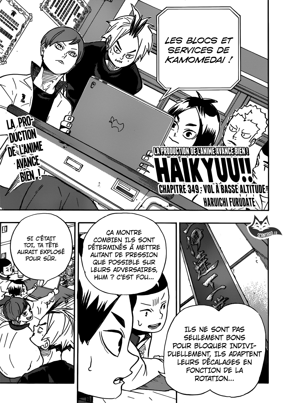  Haikyuu - Chapitre 349 - 1