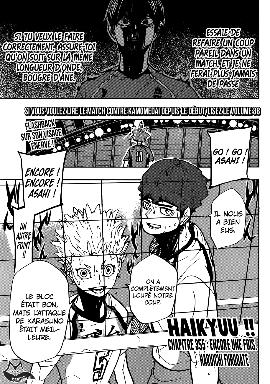  Haikyuu - Chapitre 355 - 1