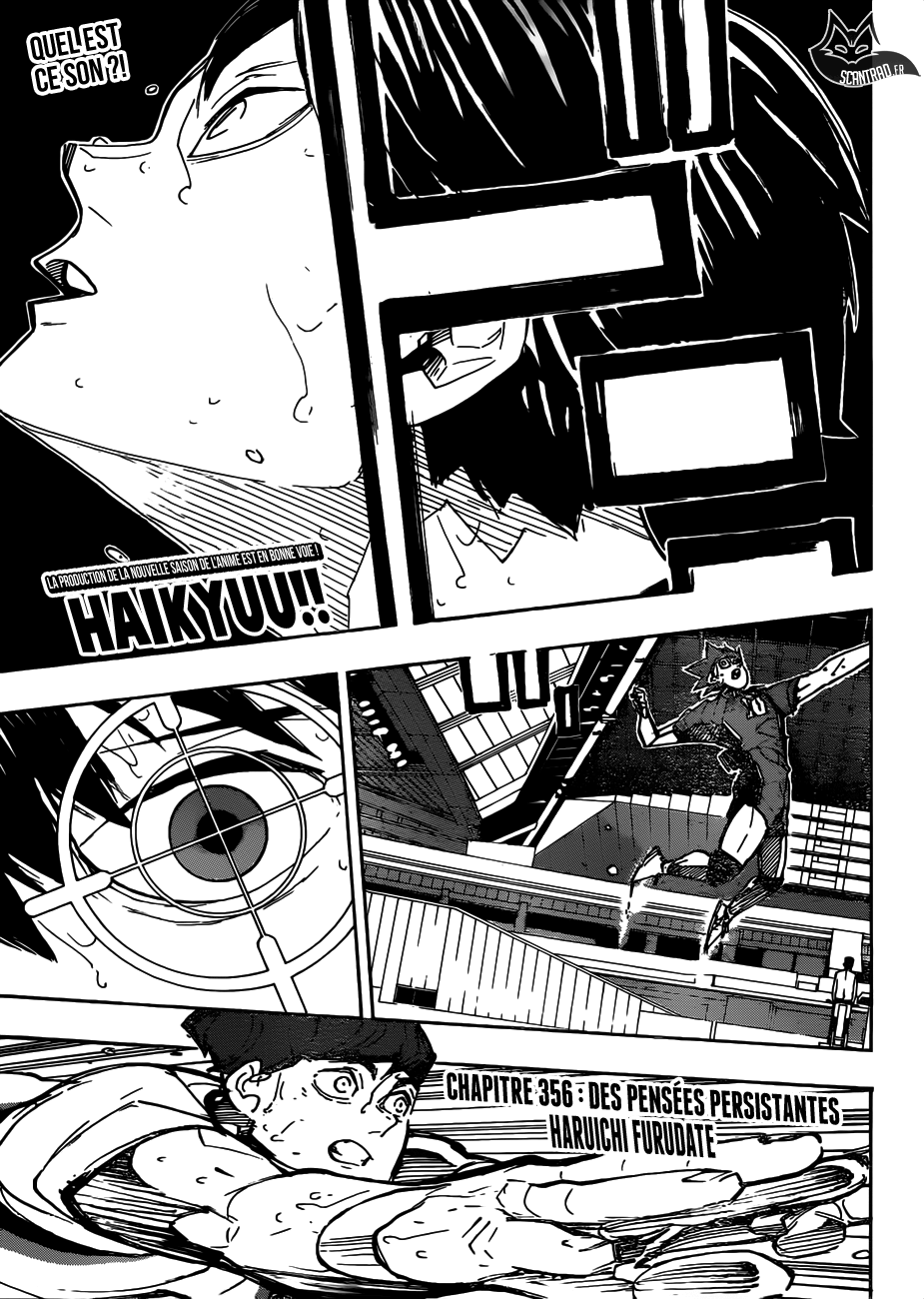  Haikyuu - Chapitre 356 - 1