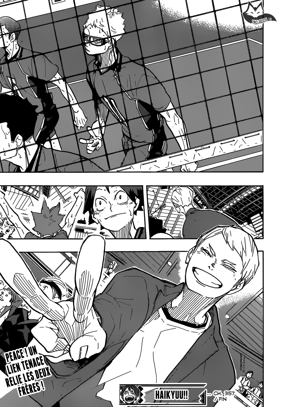  Haikyuu - Chapitre 357 - 18