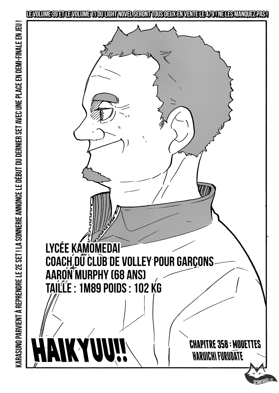  Haikyuu - Chapitre 358 - 1