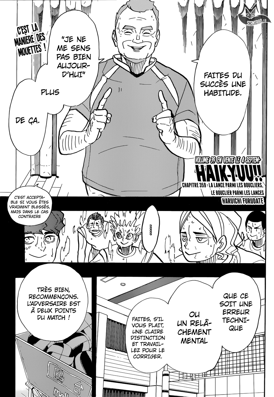  Haikyuu - Chapitre 359 - 1