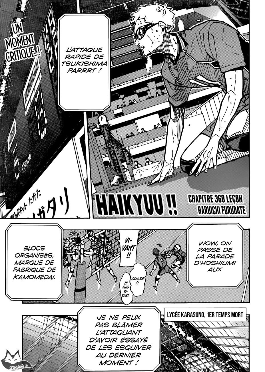  Haikyuu - Chapitre 360 - 1