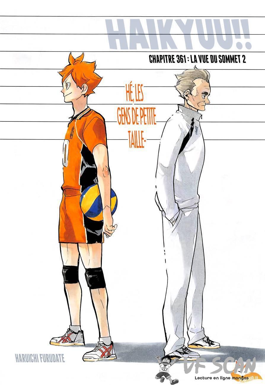  Haikyuu - Chapitre 361 - 1