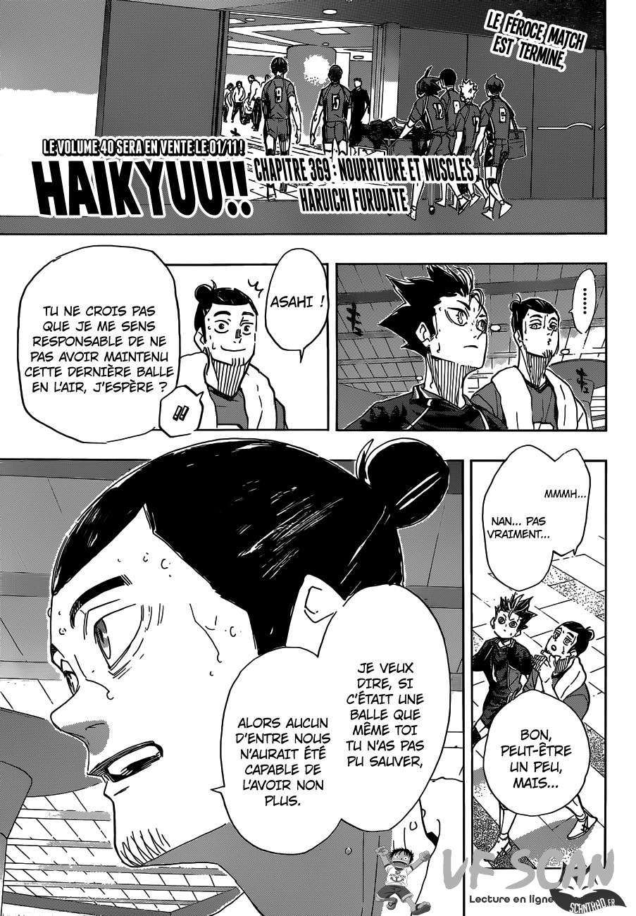  Haikyuu - Chapitre 369 - 1