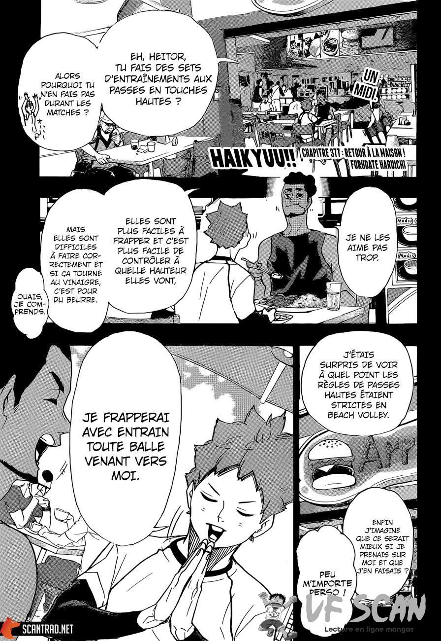  Haikyuu - Chapitre 377 - 1