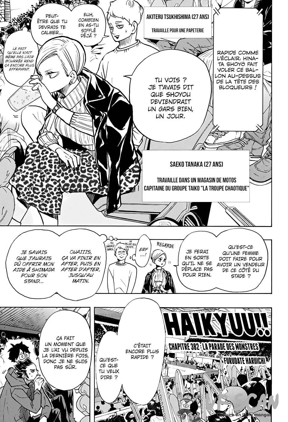  Haikyuu - Chapitre 382 - 1