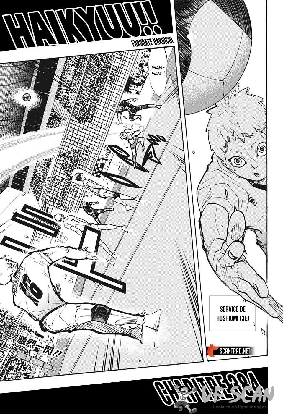  Haikyuu - Chapitre 384 - 1