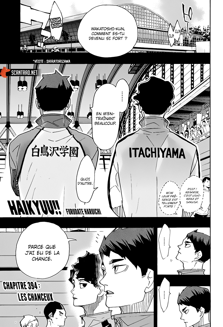  Haikyuu - Chapitre 394 - 1