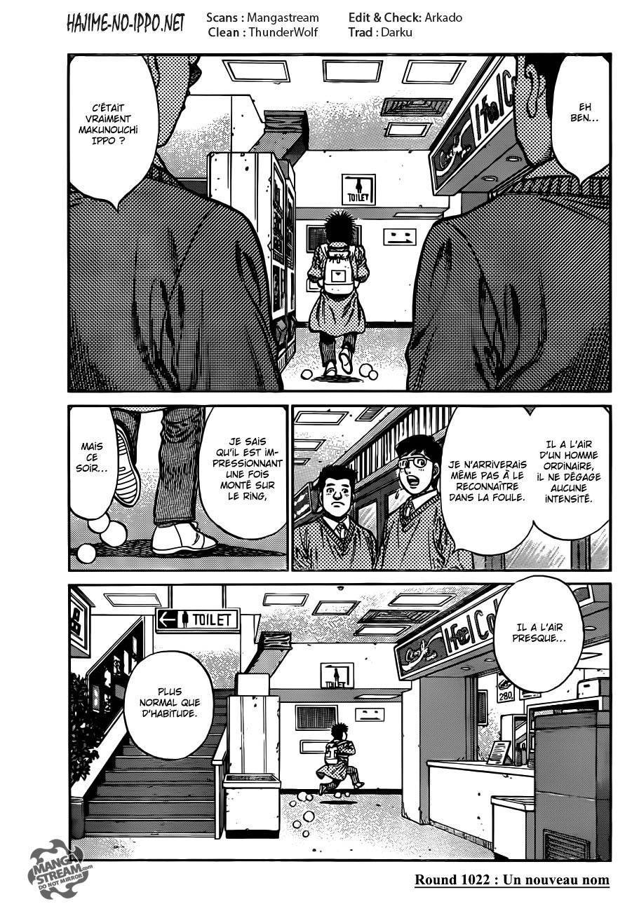  Hajime no Ippo - Chapitre 1022 - 2