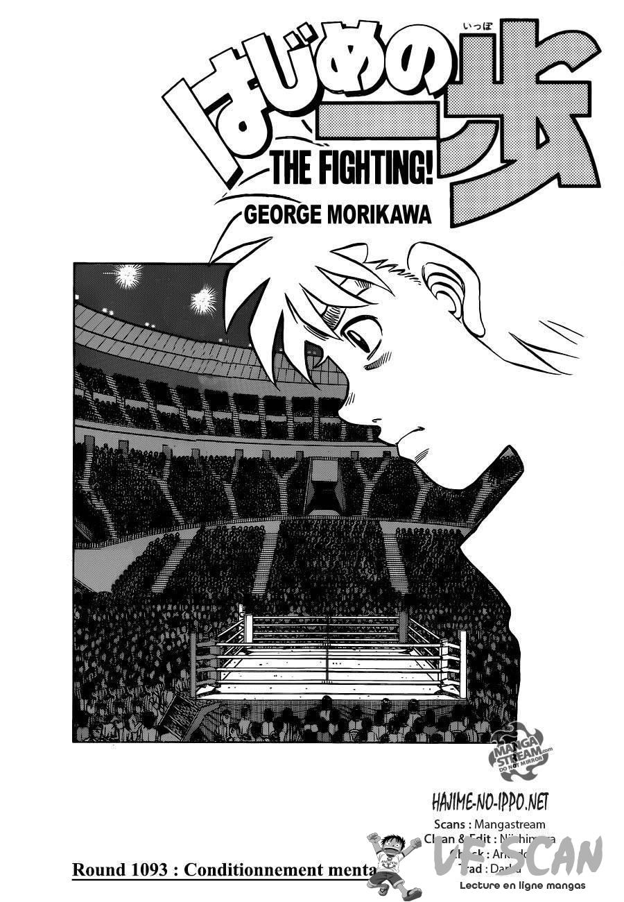  Hajime no Ippo - Chapitre 1093 - 1