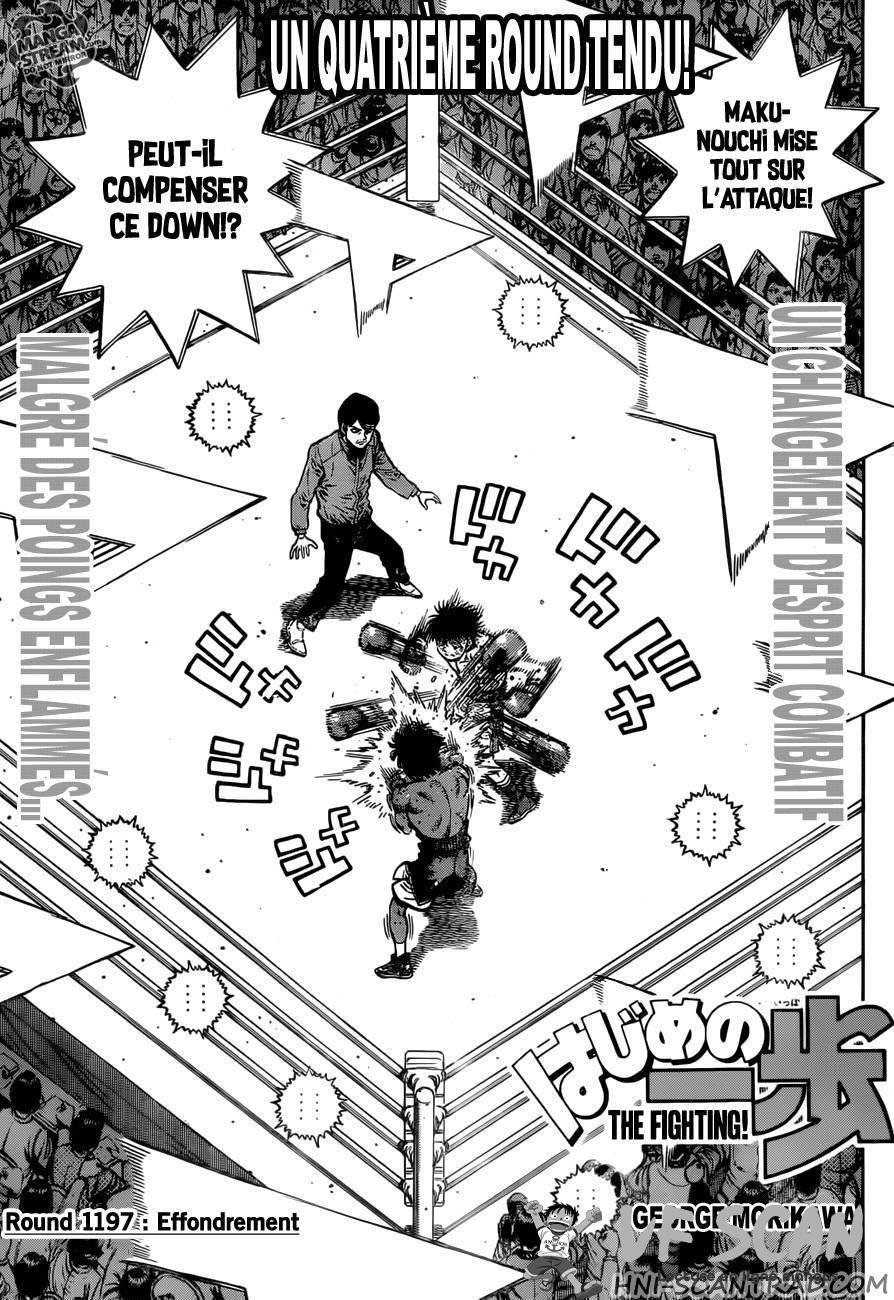  Hajime no Ippo - Chapitre 1197 - 1