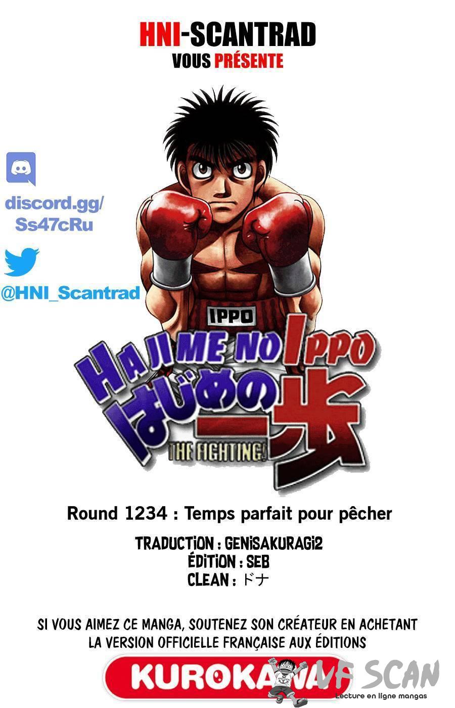  Hajime no Ippo - Chapitre 1234 - 1