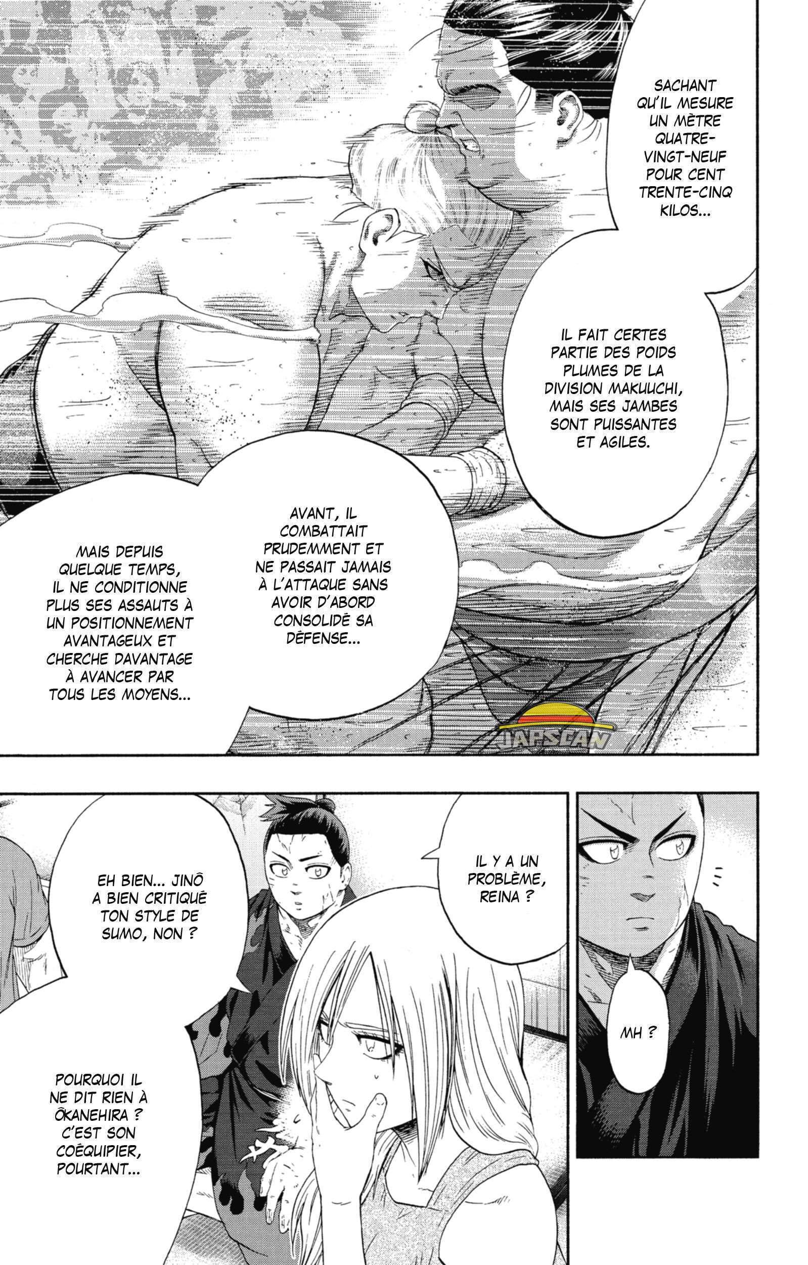  Hinomaru Sumo - Chapitre 233 - 8