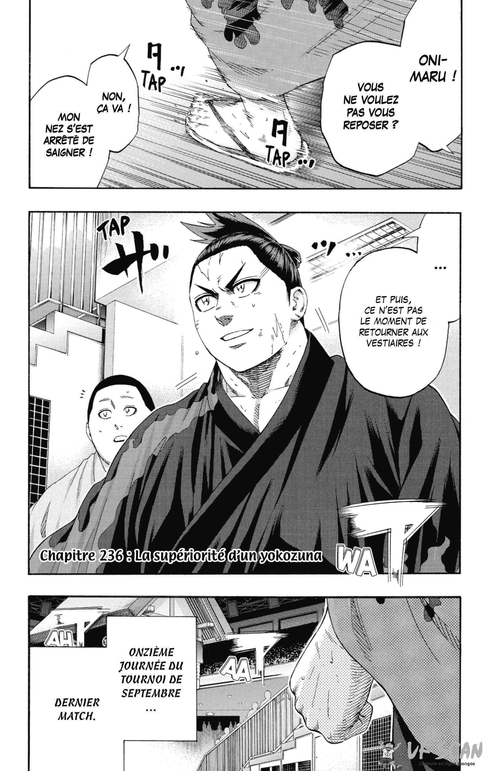  Hinomaru Sumo - Chapitre 236 - 1