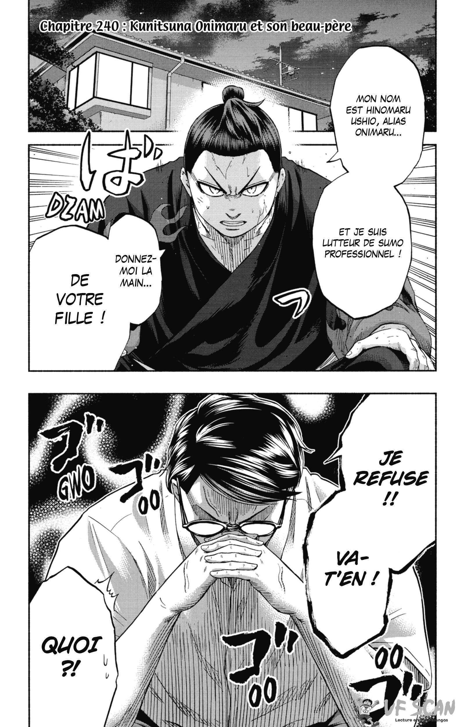  Hinomaru Sumo - Chapitre 240 - 1