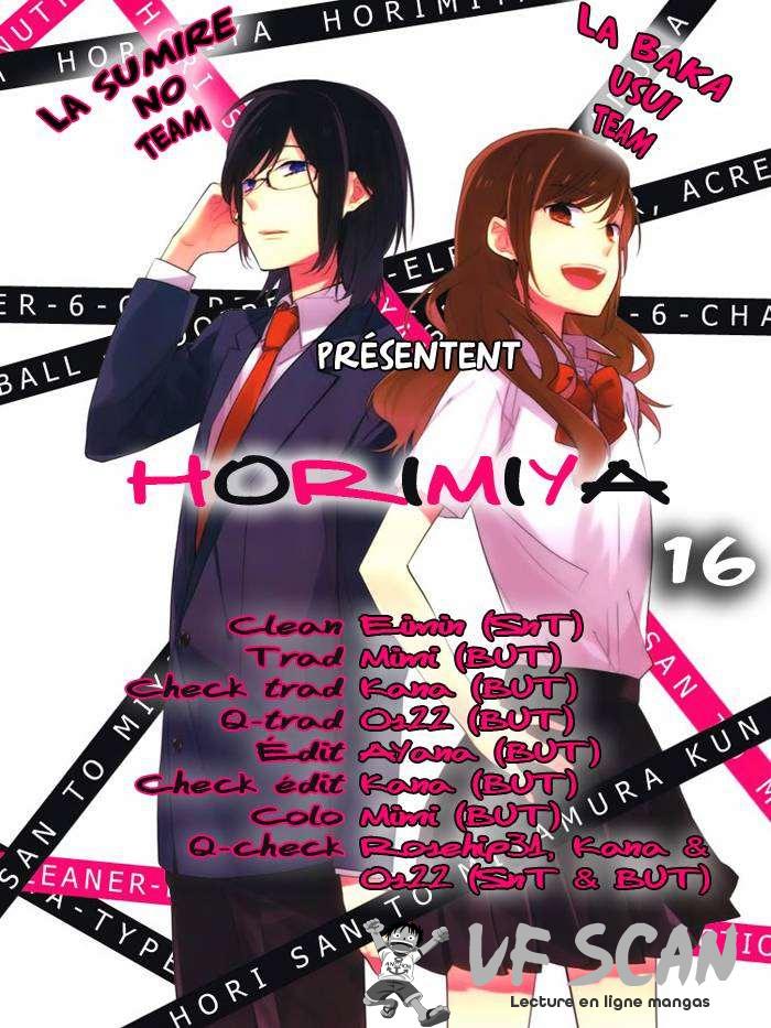  Horimiya - Chapitre 16 - 1