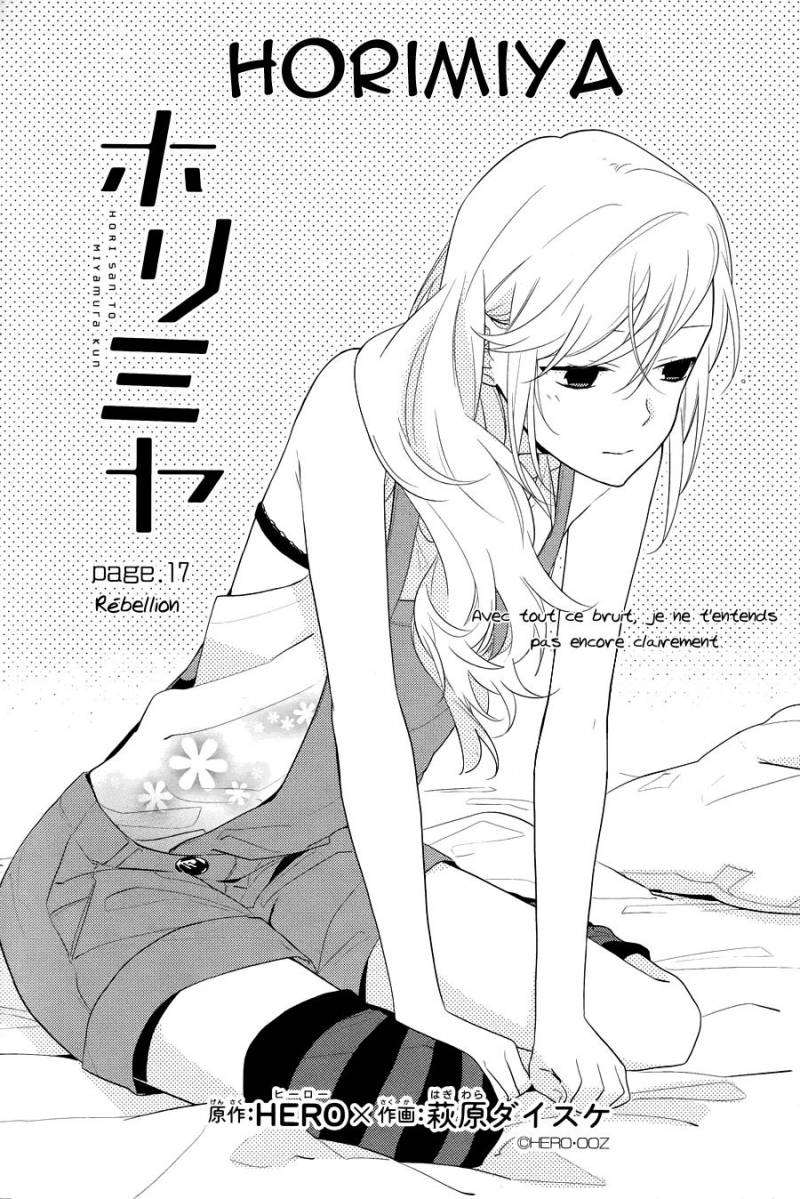  Horimiya - Chapitre 17 - 4