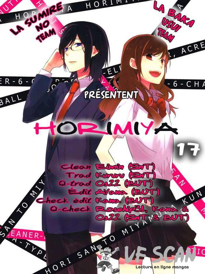  Horimiya - Chapitre 17 - 1