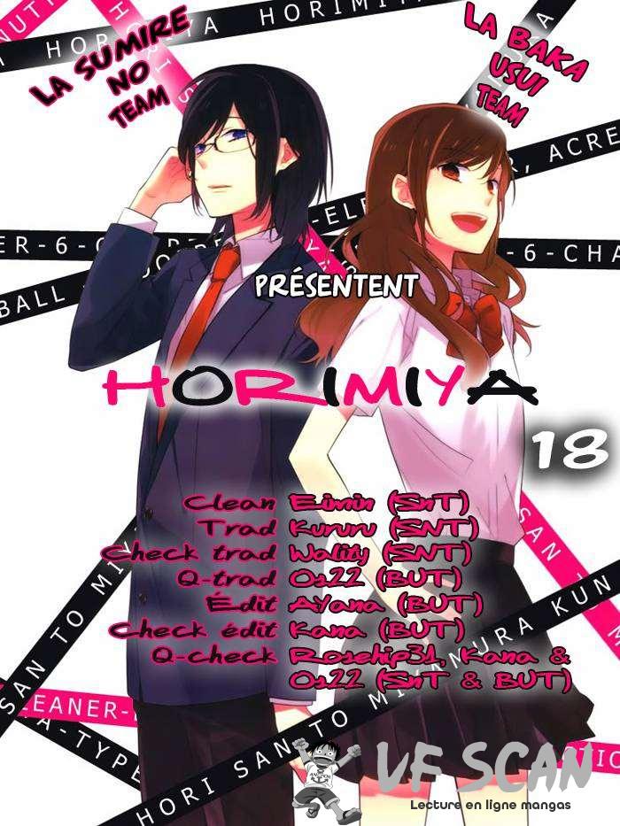  Horimiya - Chapitre 18 - 1