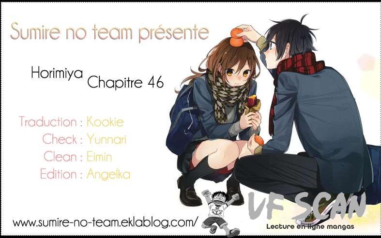  Horimiya - Chapitre 46 - 1