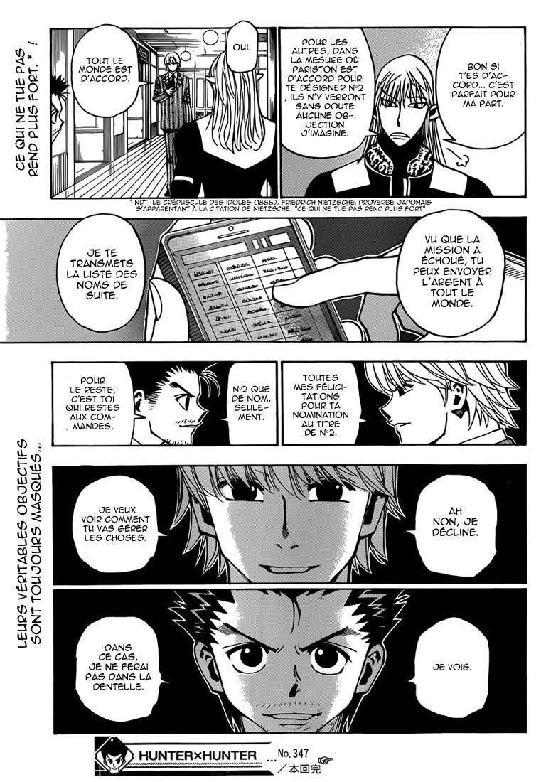  HUNTER × HUNTER - Chapitre 347 - 20