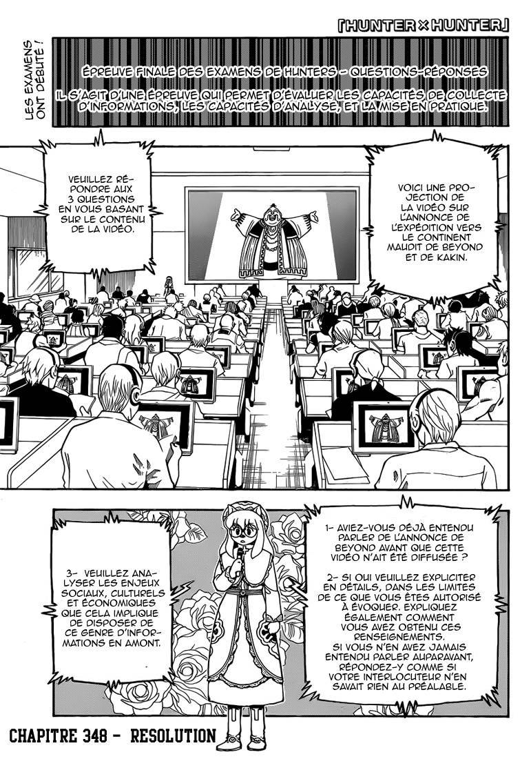  HUNTER × HUNTER - Chapitre 348 - 2