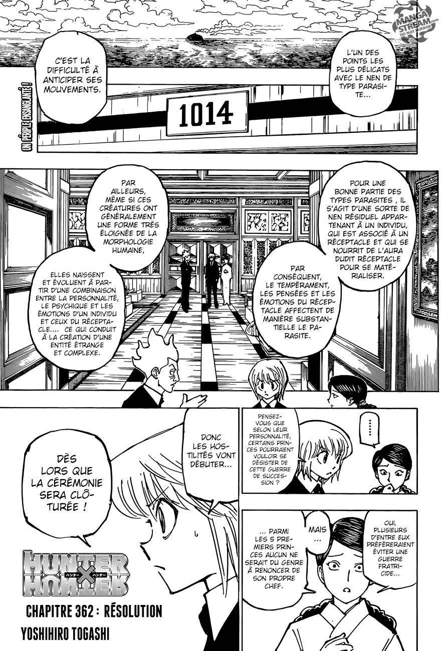  HUNTER × HUNTER - Chapitre 362 - 2