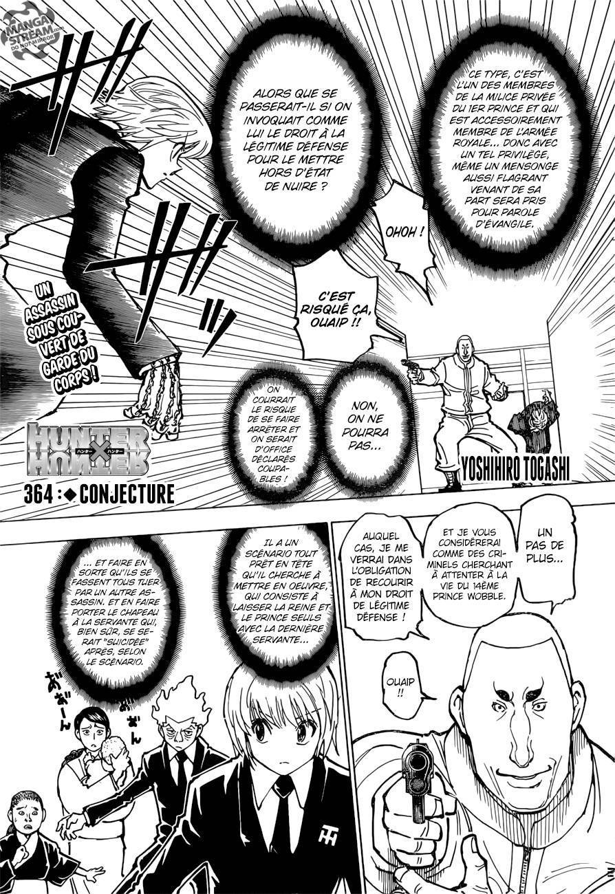  HUNTER × HUNTER - Chapitre 364 - 2