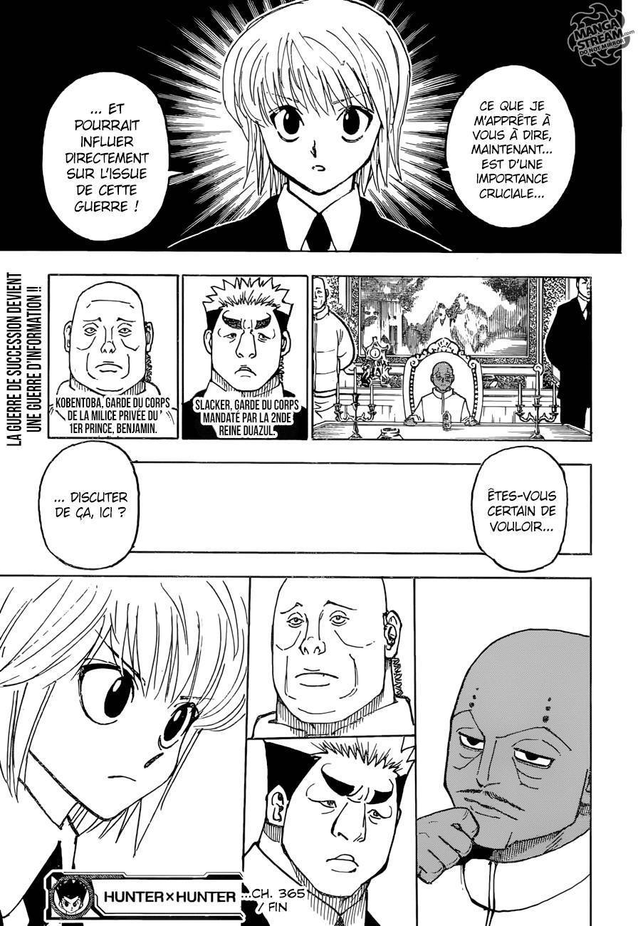  HUNTER × HUNTER - Chapitre 365 - 20