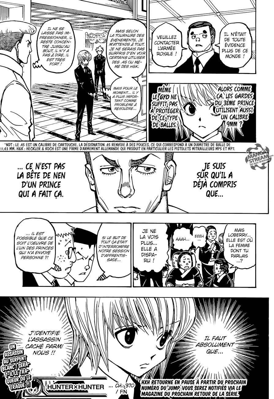  HUNTER × HUNTER - Chapitre 370 - 19