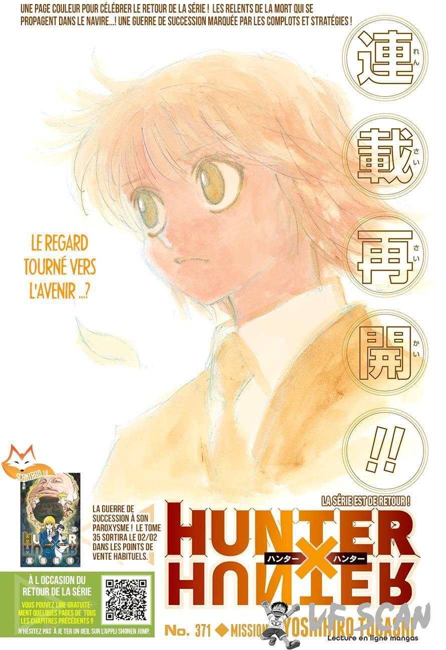  HUNTER × HUNTER - Chapitre 371 - 1